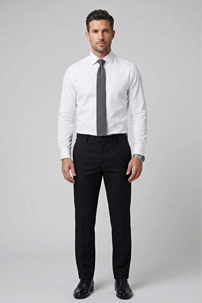 Uki SİYAH Slim Fit Chino Pantolon