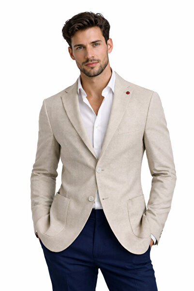 Uki BEJ Comfort Fit 6 Drop Ceket