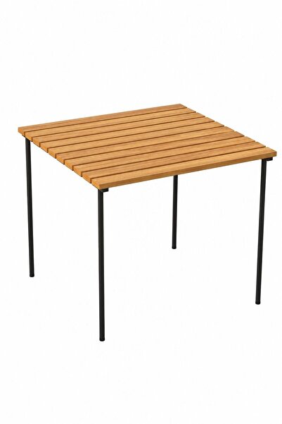 WOODENSA Çok Amaçli Ayaklari Çikan Kamp, Piknik Masasi Çantali Kiraz 60x60x50