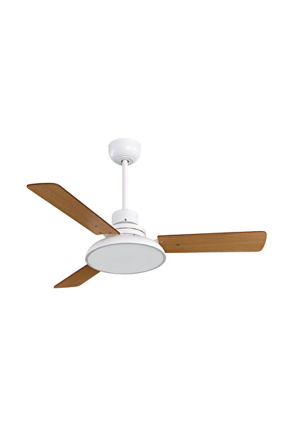 KOÇTAŞ 3 Kanatlı Mat Beyaz Tavan Vantilatörü 107 cm