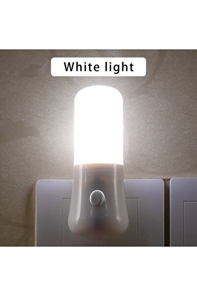 choice2 Cold White LED Night Light US Plug Warm Cool White Home Lighting Ener...