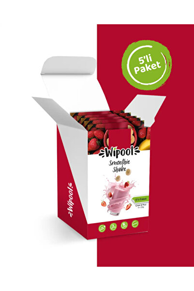 wipool organic discover the healthy life wipool Smoothie Shake Muz-çilek (5'l...