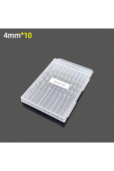 Choice3 4mm-10Pcs Cobalt Twist Drill Bit 1-13mm High Speed Steel M35 Stainles...