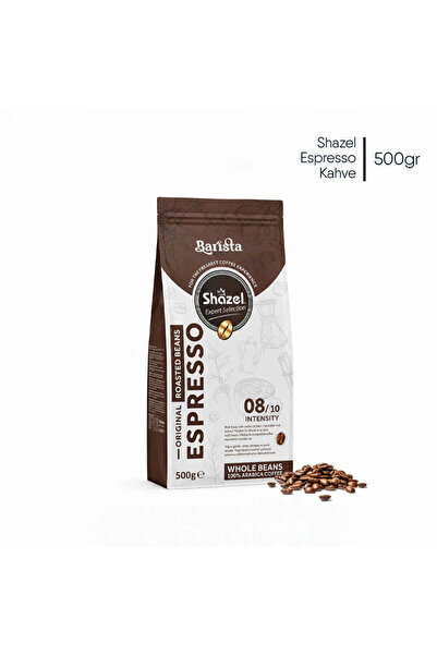 Shazel Espresso Kahve Çekirdek - Flat Bottom 500 gr.- Adet