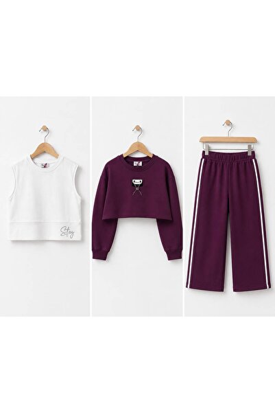 son öz bebe 3-Piece Girls' Set with Accessories