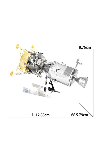 Choice16 Propeller-and-lunar Space Exploration 3D Metal Puzzle Shuttle Hubble...