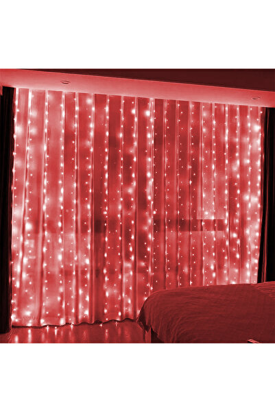 Choice 3Mx2M 200LEDS Red 3M/6M New Year Curtain Garland Led String Lights 8 M...