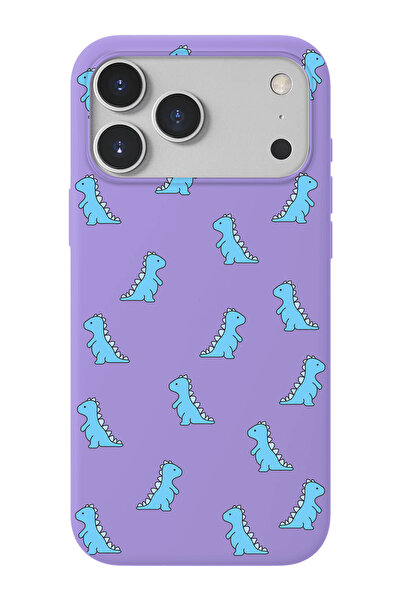 shoptocase iPhone 17 Pro Max/18 Pro Max Uyumlu Baby Ejderha Desenli İçi Süet ...