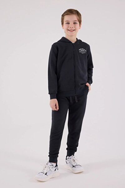 HAUSEkids Costum pentru băiat Advanture Montana de 9-15 ani-Antracit