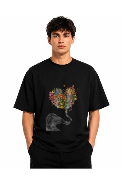Inscriptie Ουνισέξ Βαμβακερό T-shirt Υψηλής Ποιότητας  "Τέχνη: Χαρούμενος ελέ...