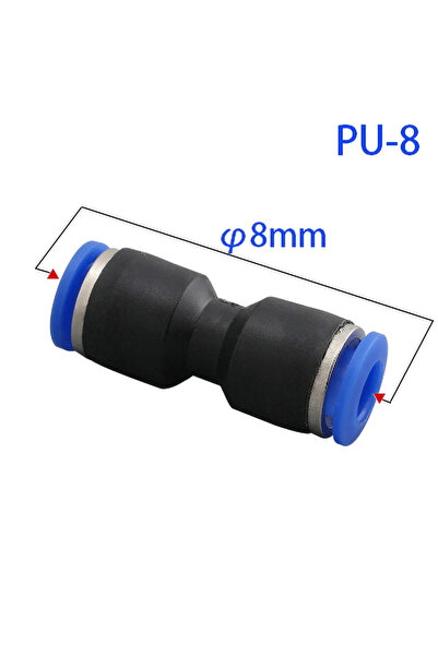choice2 5PCS PU8mm Pu Pneumatic Fittings Plastic Connector PG 4mm 6mm 8mm 10/...