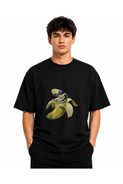 Inscriptie Tricou Unisex Bumbac Premium Casual " Banana amuzanta "