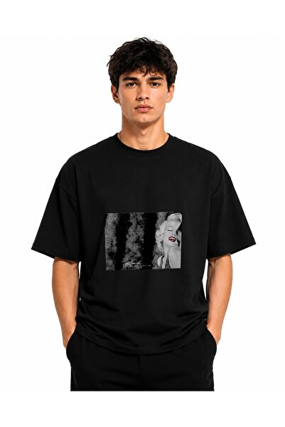 Inscriptie Tricou Unisex Bumbac Premium Casual " Marilyn Monroe - Prințul și ...
