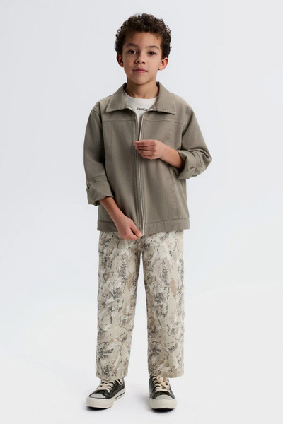 HAUSEkids 4-8 Years Old Oscar Move Boys' 3-Piece Set-Stone