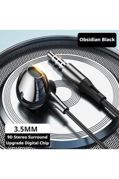 Choice 3.5mm black NEWMSNR 9D Surround Bass Type C&3.5mm Headphones Wired Con...
