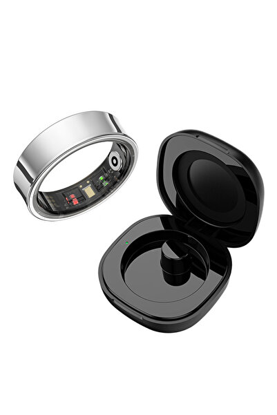 Choice10 9 Silver New Smart Ring R09 Health Monitor Multi Sport Mode Skin Tem...
