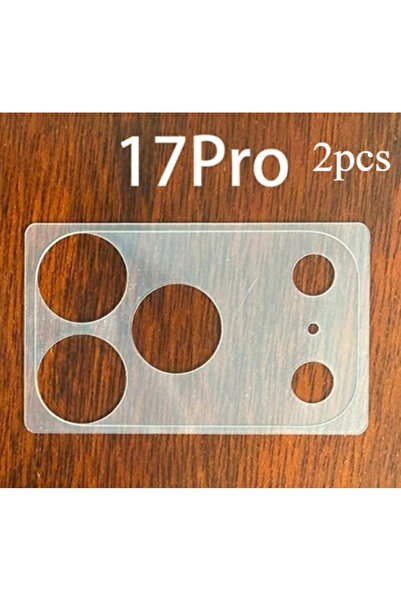 Choice7 iPhone 17 Pro 2pcs Matte Camera Lens Film for iPhone 17 Series, HD Cl...