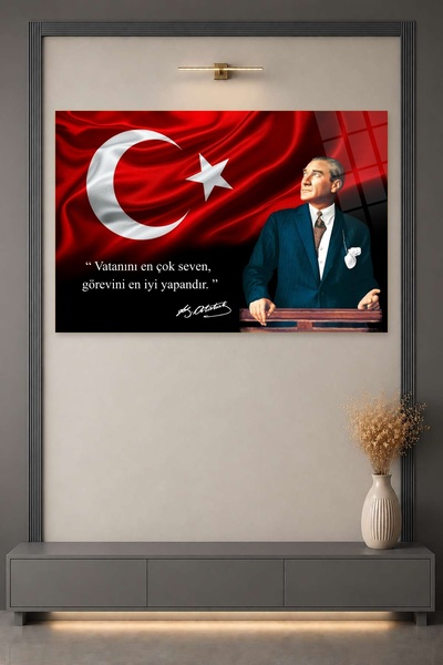 HMDS CONCEPT Tabloul lui Mustafa Kemal Atatürk: „Cel mai mare ofertă al tâlcu...