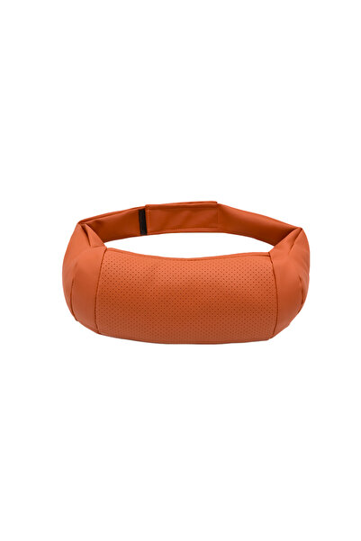 Choice3 Orange Pillow Car Seat Headrest Universal Travel Rest 3D Neck Pillow ...