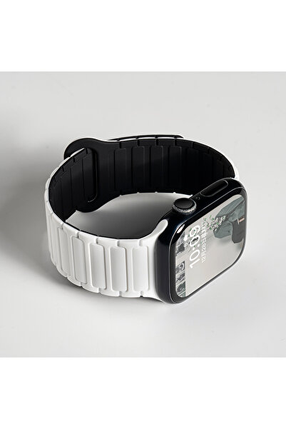 Choice40 38 40 41 S10 11-42mm White Black Silicone Strap for Watch 46mm 42mm ...