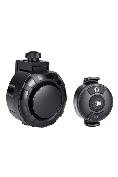 Choice black 120dB Electric Bike Bell Rechargeable Bicycle Horn Remote Contro...
