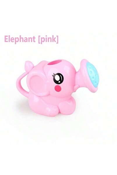 Choice 1808-pink Baby Bath Shower Toy Elephant Kettle Animal Shape Shower Toy