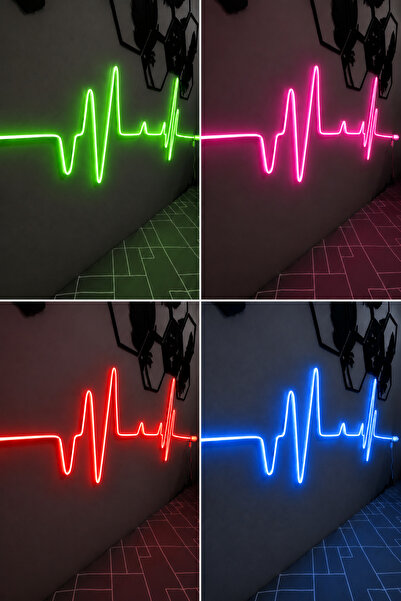 neeko 3 Chip Rgb Neon Led Telefon Kontrollü Sese Ve Müziğe Duyarlı Esnek Tak Çalıştır Set 5 Metre