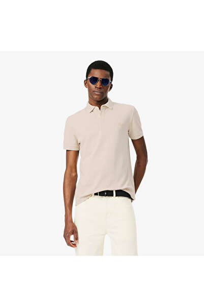 Lacoste Erkek Regular Fit Bej Paris Polo
