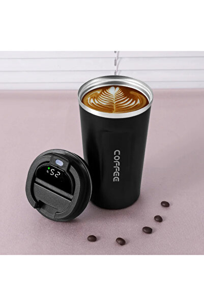 Choice 450ml New510ml-Black 450ml Thermos Bottle Smart Display Temperature 31...