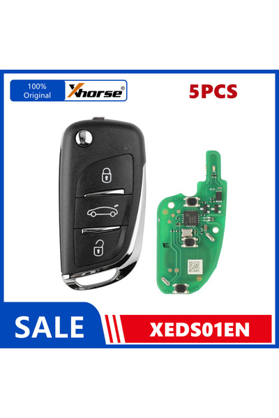 Xhorse مفتاح لاسلكي عالمي فائق VVDI2 XEDS01EN DS متوافق مع XT27 وXT27A66 وVVD...