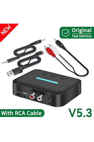 Choice (New) With RCA Cable USB Bluetooth 5.3 Audio Receiver Adapter Wireless...