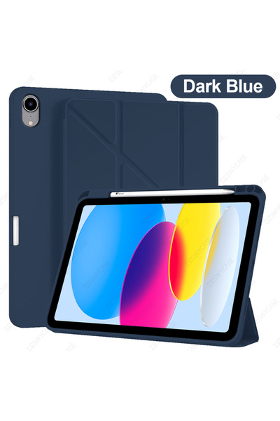 Choice1 جراب أزرق داكن لجهاز iPad الجيل العاشر مقاس 10.9 بوصة، وغطاء لجهاز iP...