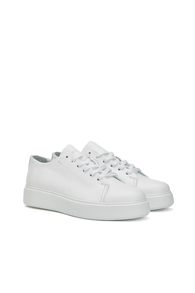 Network Beyaz Flother Kadın Deri Sneaker