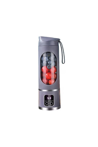 Choice Purple Blender Juicer Portable Electric Juicer 450ml 8 Blades Travel J...