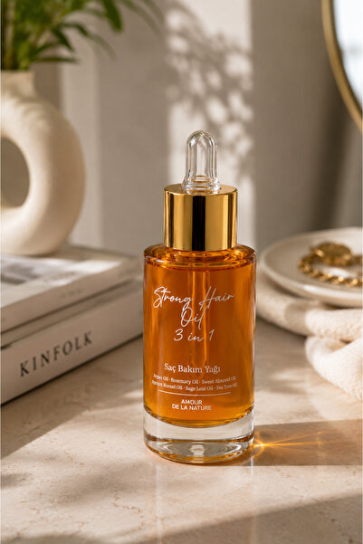 AMOUR DE LA NATURE Strong-Hair 3 in 1 Saç Bakım Yağı 30 ml