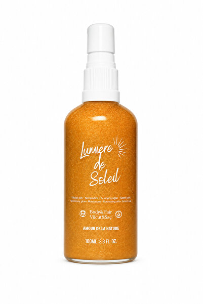 AMOUR DE LA NATURE LUMİERE DE SOLEİL IŞILTILI SİMLİ NEMLENDİRİCİ YAĞ 100ML