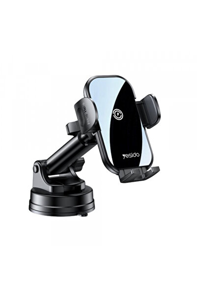 Yesido Incarcator Auto Wireless C197, 15W, 1.67A, Negru