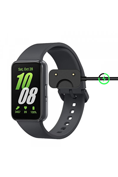 Techsuit Cablu Incarcare WCC1 pentru Samsung Galaxy Fit3 R39M, USB-C, Negru