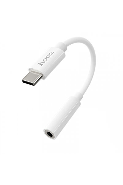 Hoco Adaptor audio USB-C - 3.5mm LS30, Alb