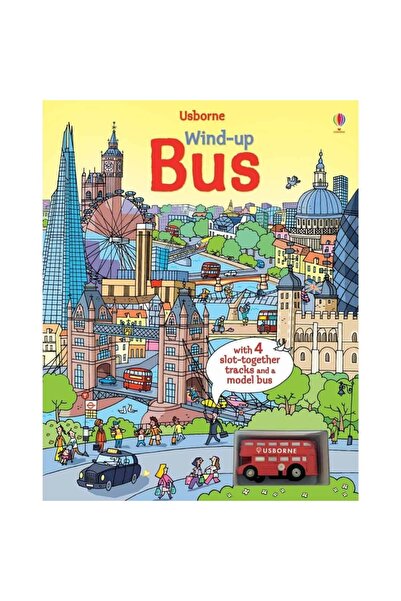 Usborne Toy book, WIND-UP BUS,