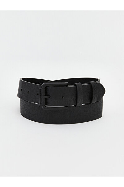 LC Waikiki Trendlucky Leather Look Men's Belt with a Difference