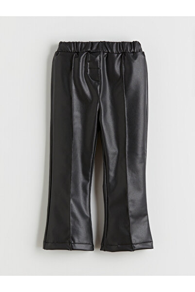 LC Waikiki Two Mt Shop Quality Lcw Kids Black Faux Leather Straight Narrow & ...