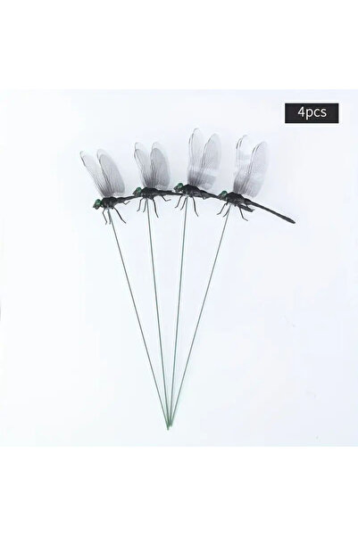 Choice army green 4 Outdoor Mosquito Repellent Simulation Dragonfly Stick Dra...