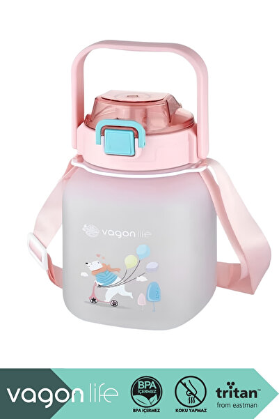 Vagonlife 1100ml New Collection Large Size Tritan Water Bottle With/Without S...