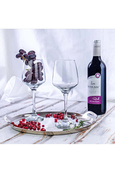 dealshopromania Set de 6 pahare de vin cu picior Set de pahare de vin KING de 380 ml