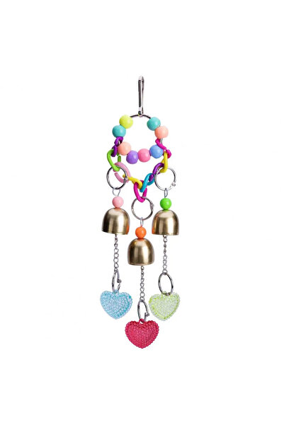choice2 B Bird Toys Hanging Practical Bell Design Parrot Toy Sturdy Bird Toy ...