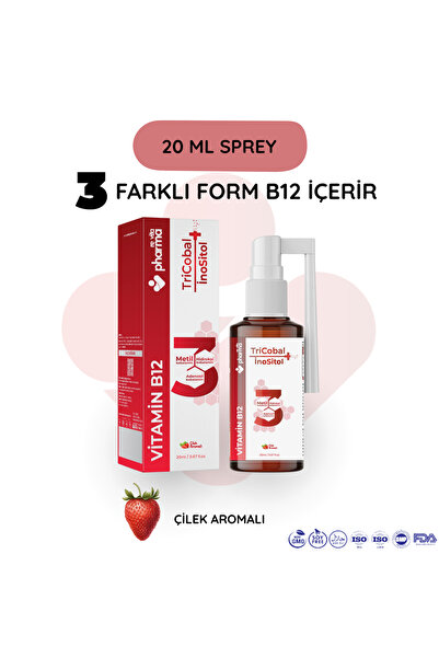 TriCobal + İnositol Vitamin B12, Folik Asit ve İnositol İçeren Takviye Edici ...