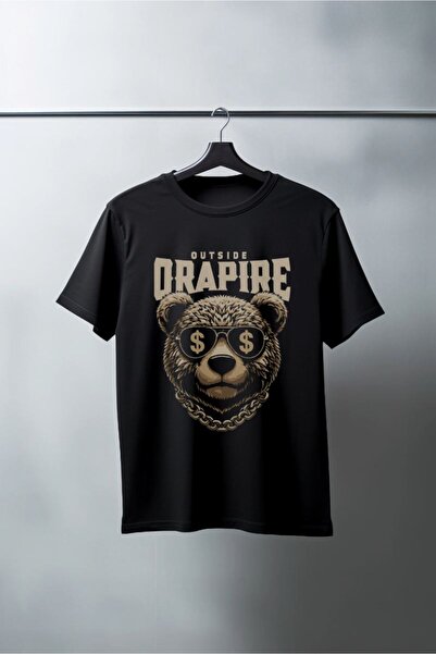 Generic Brand Unisex Oversize 24/1 Combed Cotton Dtf Printed T-Shirt - Dtf160...