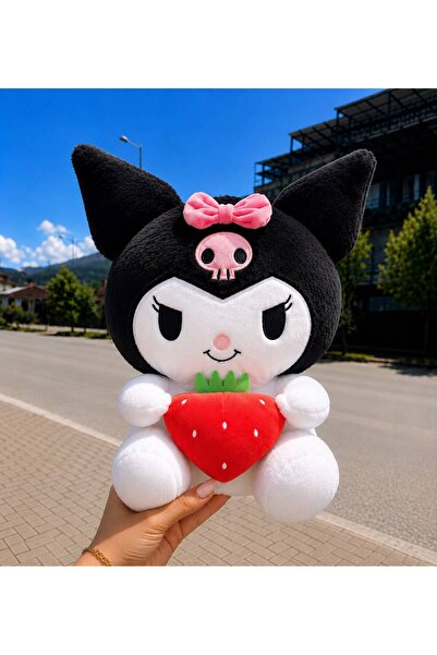 POLLYTOYS PELÜŞ OYUNCAKTA DÜNYA MARKASI New Series Strawberry Kuromi Plush To...