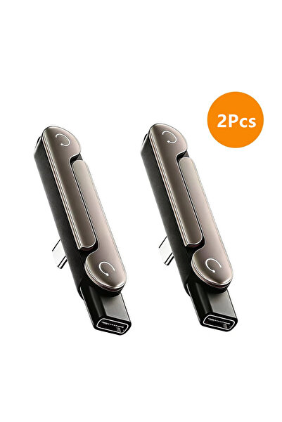 Choice1 2PCS Black 3PCS Type C Phone Charging Bracket Adapter 240W Fast Charg...